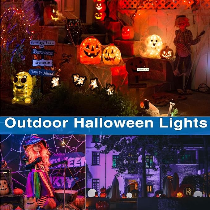 6W RGB Landscape Lighting Low Voltage,16 Color Changing Landscape Lights,12V~24V Outdoor Colored Spotlight for Garden,Birthday,Halloween,Christmas Party Decorative(6Pack)