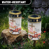 Fall for Jesus Cemetery Lights for Grave,Solar Garden Lights Solar Pathway Lights Outdoor Waterproof Garden Lights | Lumora