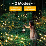 10-Pack Solar Garden Lights, 80 LED Solar Lights Outdoor for Garden Decor, Waterproof Firefly Light Outdoor (Sway | Lumora