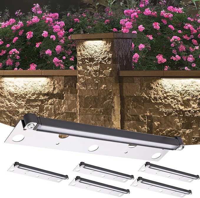 LED Hardscape Light, Paver Wall Light 13 Inch, 3W 12V Low Voltage Garden Pathway Deck Step Lamp, Warm White 2700K | Lumora