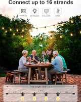 Svater Outdoor String Lights 300 FT + ST38 300 FT Patio Lights | Lumora