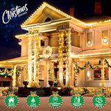 SAUIRS 600FT 1500 LED Christmas Lights Outdoor String Lights with 8 Modes Timer Waterproof Fairy Light Plug in for | Lumora