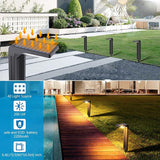 Sunvivo Solar Pathway Lights,2 Modes(Cold White/Warm White),Bright Solar Path Lights Outdoor Waterproof,Perfect | Lumora