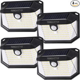 TORCHSTAR Solar Motion Sensor Lights Outdoor, IP65 Waterproof Cordless Outdoor Wall Lighting for Driveway, Patio | Lumora
