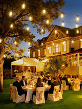 Svater Solar Outdoor String Lights 75 FT, ST38 Patio Lights Shatterproof Dimmable Vintage Edison Bulbs, Solar | Lumora