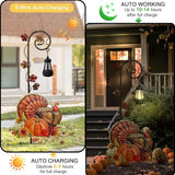 Thanksgiving Turkey Decorations Outdoor,Solar Turkey Garden Stakes,Autumn Fall Decor Yard Stake for Outdoor Garden | Lumora