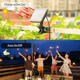 27FT Solar String Lights Outdoor with Remote, Dimmable Waterproof Solar Powered Patio Lights for Garden, Backyard | Lumora