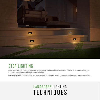 Hinkley Taper Deck Sconce Horizontal, Low Voltage Satin Black