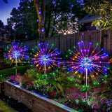 4 Pack Solar Firework Lights 200 LED Create Magical Nights, Waterproof Starburst - Outdoor Security Flood Light | Lumora