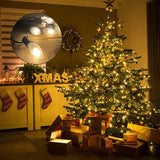 C7 LED Christmas Lights 25Ft Frosted White Outdoor String Lights with 27 Warm White LED Bulbs (2 Spare), Vintage | Lumora