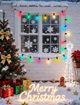 Abeja C9 Multicolor Christmas Light Outdoor, 25Ft Vintage Christmas String Lights with 26 Multicolored Bulbs | Lumora