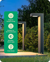EDISHINE Low Voltage Pathway Lights Wired, 3000K 3.2W 50,000Hrs Waterproof LED Outdoor Landscape Lighting with | Lumora