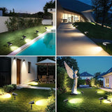 OUTON Solar Spot Lights Outdoor, 5 Lighting Modes IP65 Waterproof Solar Powered Garden Light, Dusk-to-Dawn Auto | Lumora