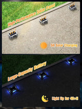 Solar Driveway Lights Solar Dock Lights 9 Colors in 4 Pack, Waterproof IP68, Outdoor, for Driveway Markers | Lumora