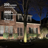 GOODSMANN Low Voltage Landscape Lights Landscape Floodlights Spotlights 3W LED 200 - Outdoor Security Flood Light | Lumora