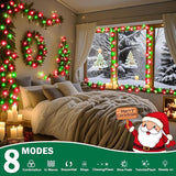 SAUIRS 403FT 1000 LED Christmas Lights Outdoor String Lights with 8 Modes Timer Waterproof Fairy Light Plug in for | Lumora