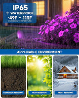 Landscape Spotlights Color Changing RGBW MR16 LED Bulb 4W–Ideal for Landscape Spot - Outdoor Security Flood Light | Lumora