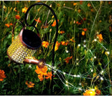 HUYIENO 2Pack Solar Garden Lights Outdoor Hanging Solar Lantern Watering Cans with Shepherd Hook for Patio Yard | Lumora