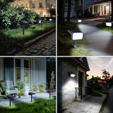 Fabrito Solar Spot Lights Outdoor 8 Pack, [108Leds, 4 Modes] Auto On/Off Spotlights, IP67 Waterproof Landscape | Lumora