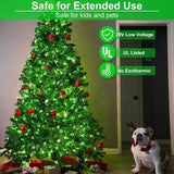 100FT 300 LED Christmas Lights Outdoor for St Patrick's Day, Green String Lights Indoorwith 8 Modes, Waterproof | Lumora