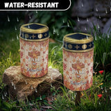 Fall Cross Maple Leaves Solar Garden Lights Outdoor Pathway Light for Yard Patio Driveway,Cemetery Decoration for | Lumora