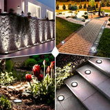 9W Landscape Light, Outdoor 120V In-Ground Lights IP68 Waterproof 5500k Warm White Outdoor Well Lights for Yard | Lumora