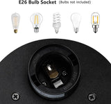 Outdoor Dusk to Dawn Wall Lights Modern Exterior Wall Mount Lantern Fixture Aluminum E26 Lamps Waterproof Porch | Lumora
