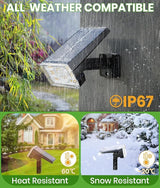Bright Solar Spot Lights Outdoor (Warm White, 4 Pack) | Lumora