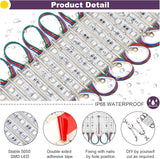 120Ft SMD5050 RGB storefront led lights with Smart Control, 240 LEDs Super Bright Waterproof - Outdoor String Light | Lumora