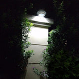 Yescom Solar Gutter Light Outdoor Waterproof 3 LED Deck Fence Lights with Bracket Wall Garden Stair Step Yard White | Lumora