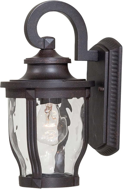 Minka Lavery 8761-166 1 Light Outdoor Wall Mount, Corona Bronze Finish