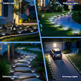 SOLPEX Mini Solar Ground Lights, 20 Pack Solar Lights Outdoor Waterproof, Landscape Lighting for Garden Pathway | Lumora
