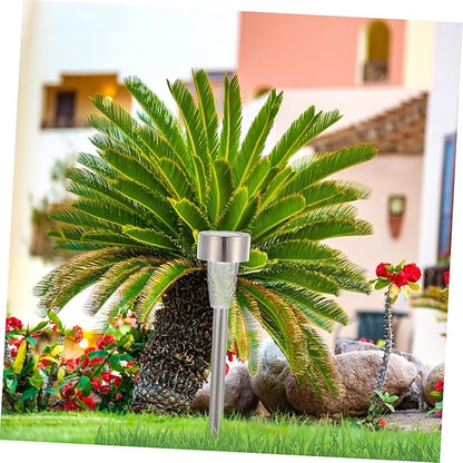 Solar Stake Lamp for Outdoor Garden Waterproof LED Courtyard Light Ground Stake Solar Yard Lights for Pathway and Lawn Decoration