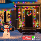ZAIYW 66ft 100 LED C9 Christmas Lights String, Strawberry String Lights UL Plug C9 String Lights Green Wire | Lumora