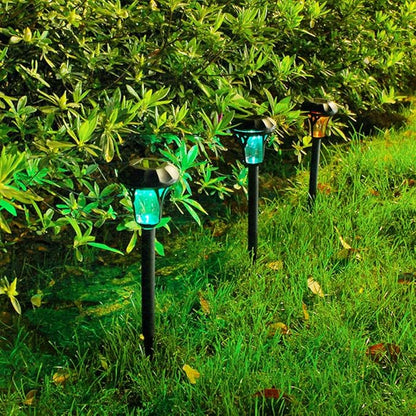 10 Pack Solar Pathway Lights Outdoor Waterproof Solar Lights Solar Yard Lights for Garden Patio Yard Landscape Pathway Driveway Lawn