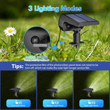 NYMPHY Solar Lights Outdoor Waterproof IP68, 56 LED 3 Lighting Modes Solar Powered Garden Yard Spot Solar Lights | Lumora
