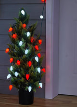 Brightown C9 Christmas Lights Outdoor Waterproof, 66ft Vintage Lights String with 100 Smooth Opaque Bulbs, Plug-in | Lumora