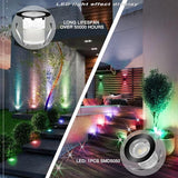 Low Voltage LED Deck Light Kit Multi-Color RGB Waterproof Recessed Wood Decking Stairs Garden Yard Patio Decor Lamp | Lumora
