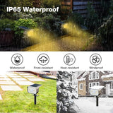 nipify Solar 1 Pack Spot Lights Outdoor Motion Sensor with 3 Modes,Solar Spotlights Outdoor Waterproof 2-in-1 Auto | Lumora