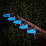 Novelty Lights 25PK C9 LED Faceted Ultra Bright Dimmable Outdoor Christmas Light Replacement Bulbs for String | Lumora