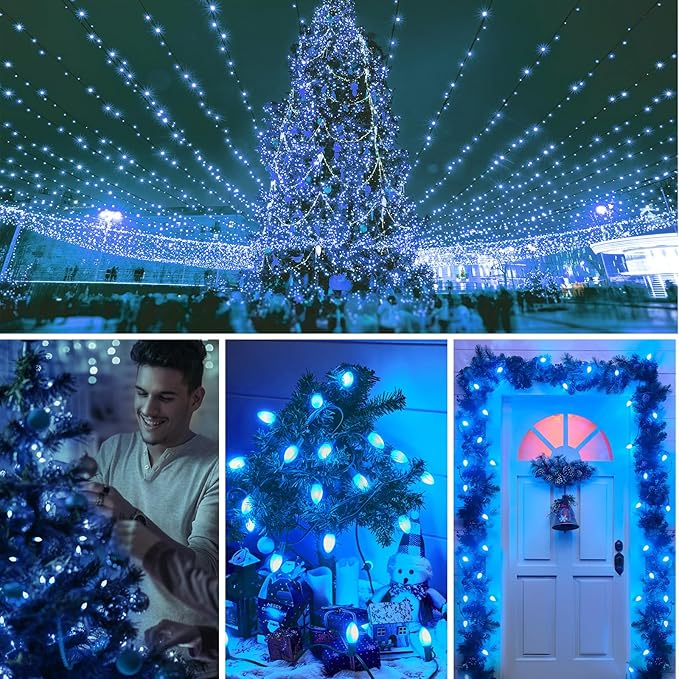 Minetom C7 Christmas Replacement Light Bulbs 25 Pack, C7 Bulbs Clear Incandescent Bulb for Christmas String Light | Lumora