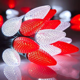 Brightown C9 LED Christmas Lights Outdoor, 66 ft 100 LED Strawberry String Lights, Waterproof Commercial Grade | Lumora