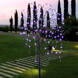 FUCHSUN 4.6 FT 200 LED Solar Lighted Willow Tree Outdoor, Light Up Weeping Willow Tree Garden Pathway Lights | Lumora