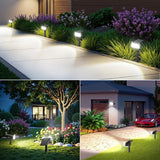 WdtPro Solar Spot Lights Outdoor for Tree, Sign, Mailbox, Solar Lights Outdoor Waterproof, Bright Landscape | Lumora