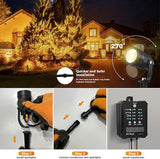 COLOER All-in-One Low Voltage Landscape Lighting Kit, 8 Pack 5W Landscape Lights with Transformer and Connectors | Lumora