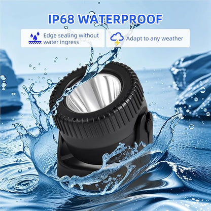 Solar Lights, Garden Outdoor Proof Water, LED Solar Pathway Lights with 3 Adjustable Heads, Stake Included, 2200mAh Battery, for Landscape, Yard, Pool, Walkway (Warm White, (Warm White)