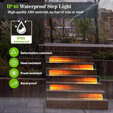 Motion Sensor Solar Step Lights Outdoor Waterproof, 10 Led Solar Stair Lights for Outside, Motion Detector Light | Lumora