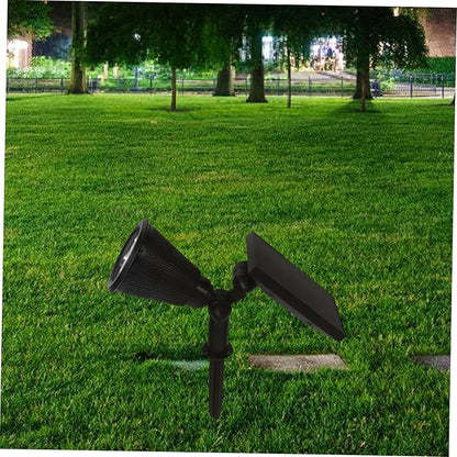Kisangel Outdoor Solar Lights Lighting Modes Solar-Powered Spotlight Landscape Lighting Led Landscaping Lights for Garden Pathway