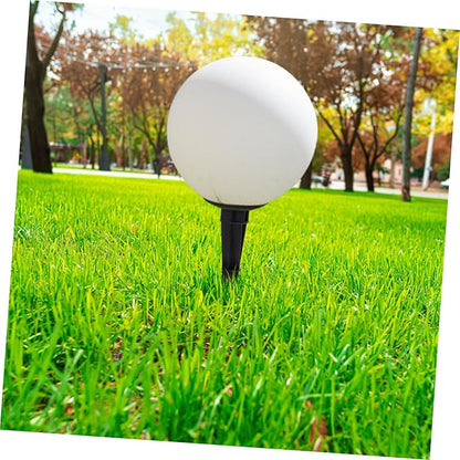 6pcs Led Ground Luminous Lamp Stakes Garden Solar Pathway Lights Outdoor Light Plastic Stake Spike Garden Edging Decorative