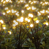 Solar Garden Lights - Pack of 4 Solar Firefly Lights Sway by Wind, Waterproof 40 LEDs Outdoor Lights, Pathway | Lumora